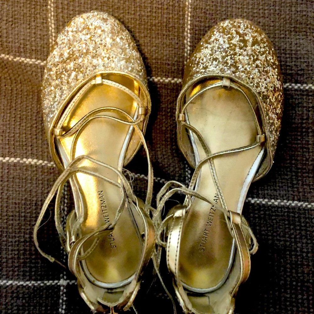 Gorgeous Kids Glitter Party Shoes